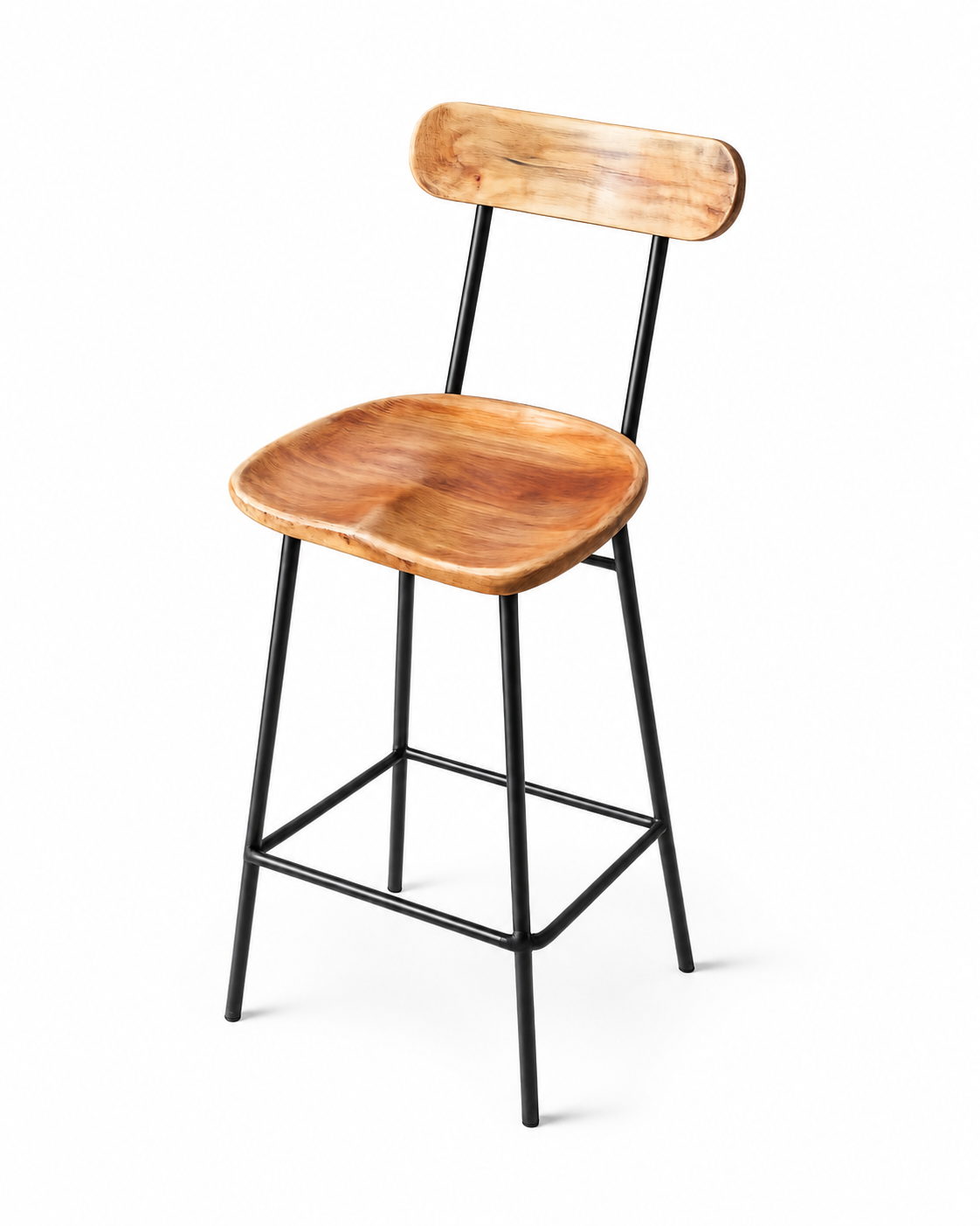 Eni Bar Stool — handcrafted African furniture by Kimson furniture  in Kenya