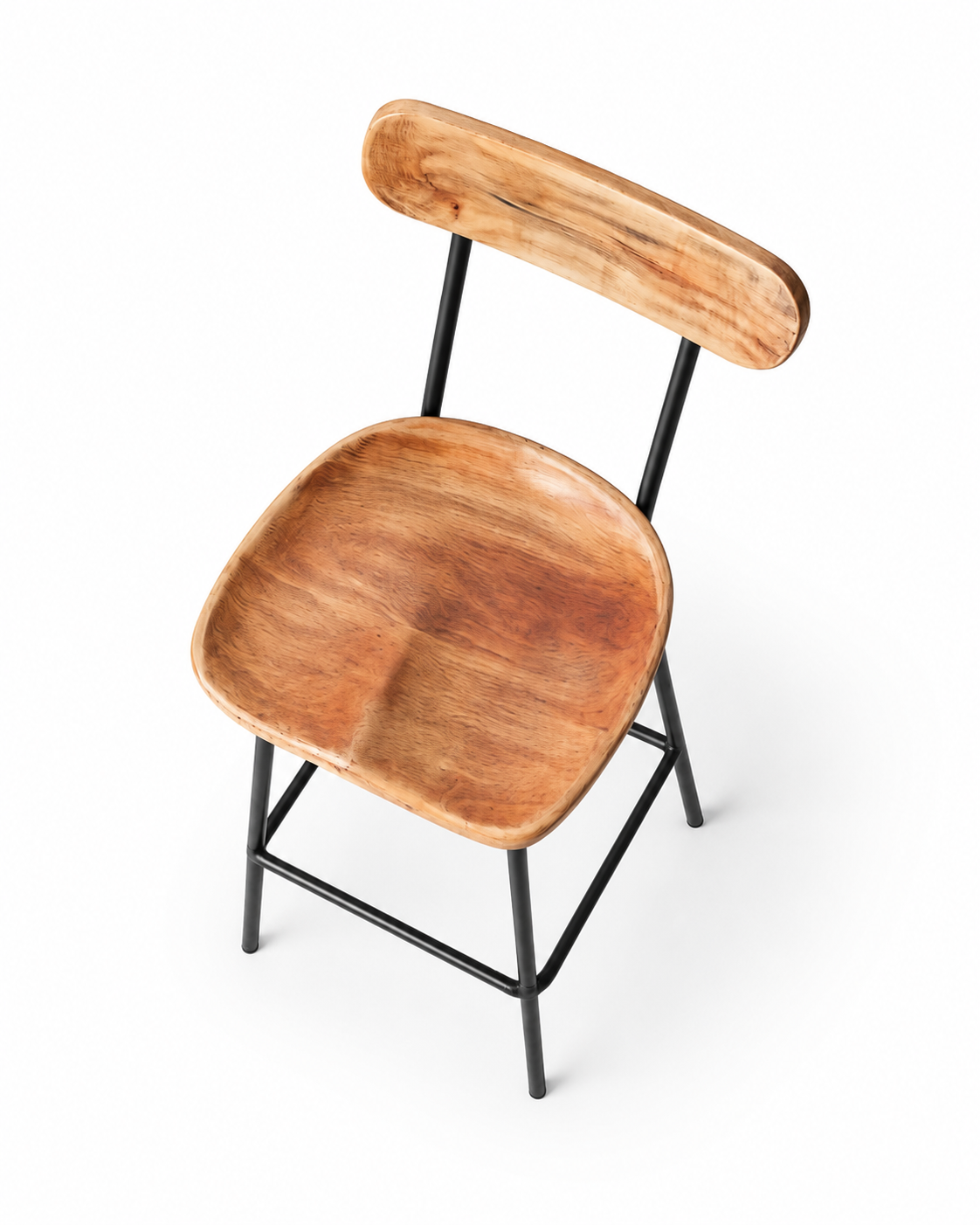 Eni Bar Stool — handcrafted African furniture by Kimson furniture  in Kenya (view 2)