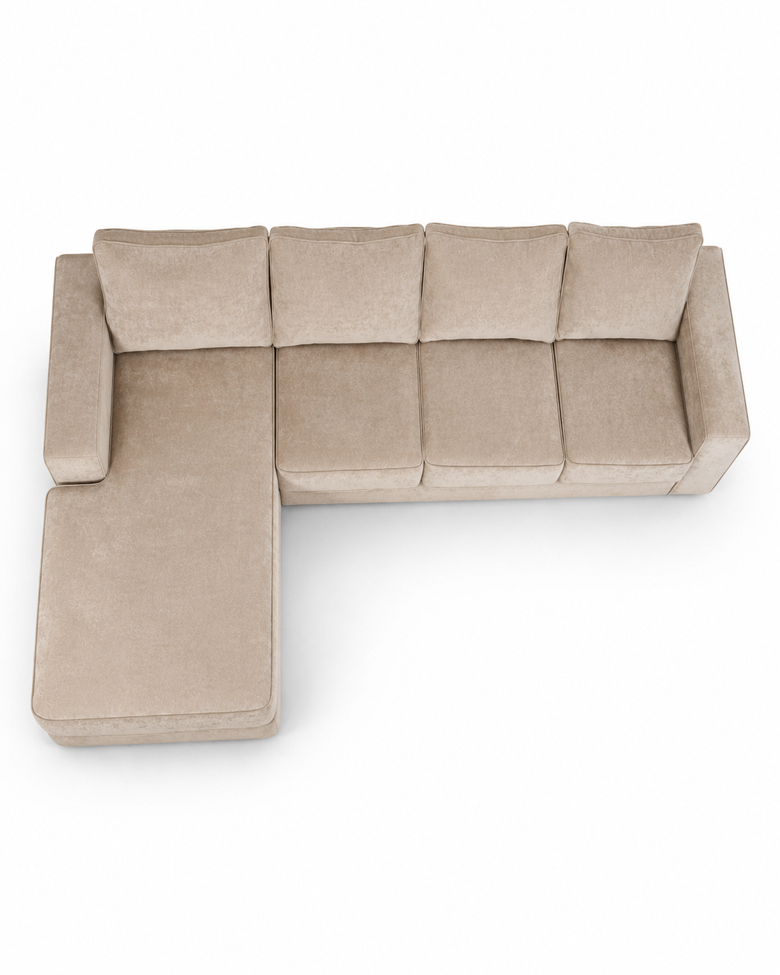 Edasi Chaise Sectional — handcrafted African furniture by Philo Furniture centre  in Kenya (view 3)