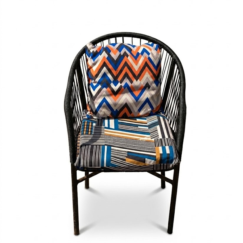 Balcony Seat: Kipepeo Lounge Chair — handcrafted African outdoor by Miche Miche in Kenya