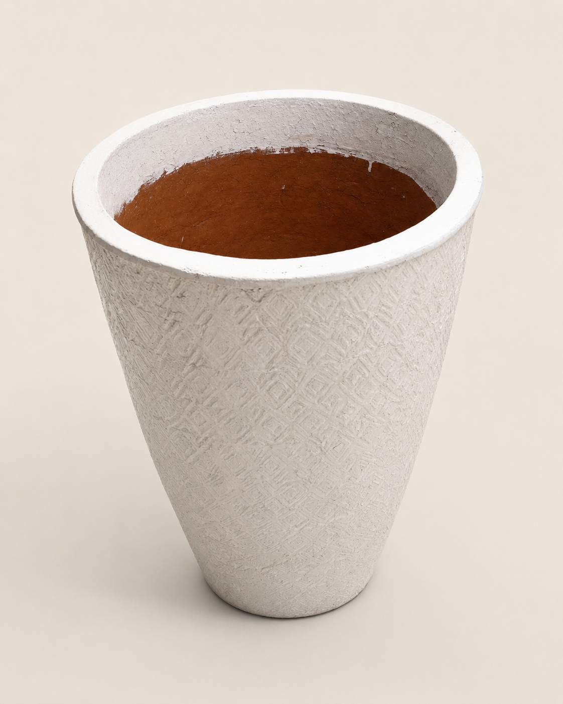 Efuwe Clay Planter — handcrafted African outdoor by Terry scape in Kenya (view 2)