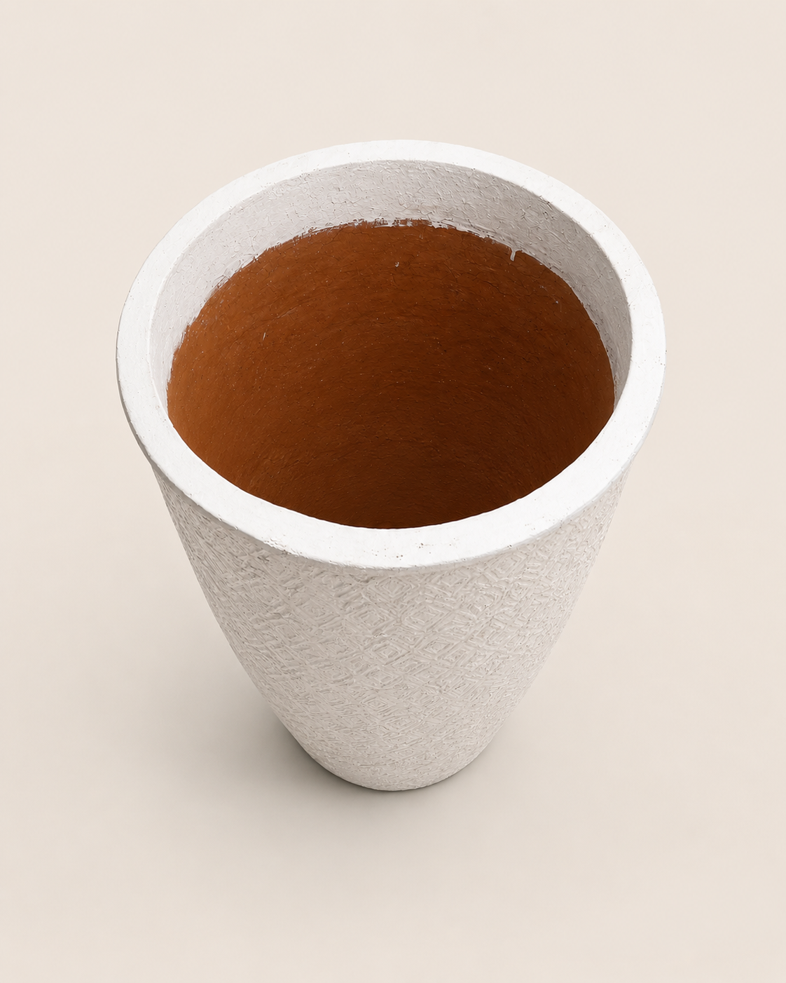 Efuwe Clay Planter — handcrafted African outdoor by Terry scape in Kenya (view 3)