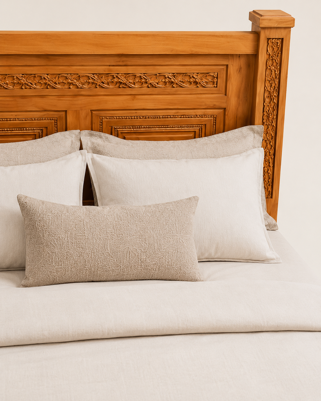 5 by 6 Msiri Bed Frame — handcrafted African furniture by Gland furniture in Kenya (view 5)