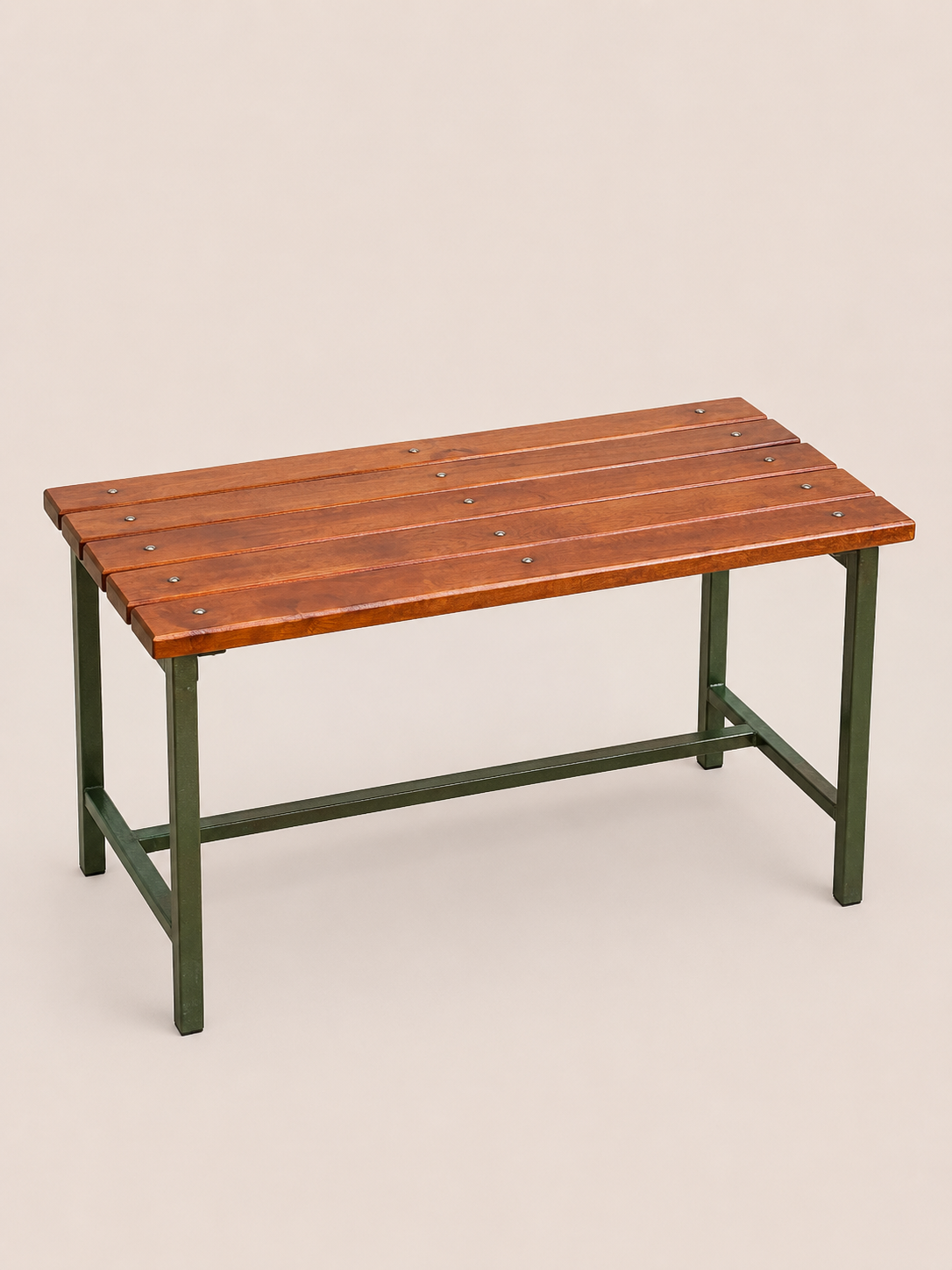 uka Garden Bench — handcrafted African outdoor by Unique metals sliders in Kenya