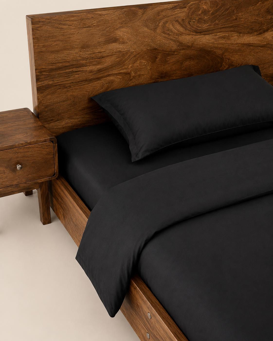 6 by 6 Moyo Heritage Bed — handcrafted African furniture by King Basu furniture and Decor  in Kenya (view 5)