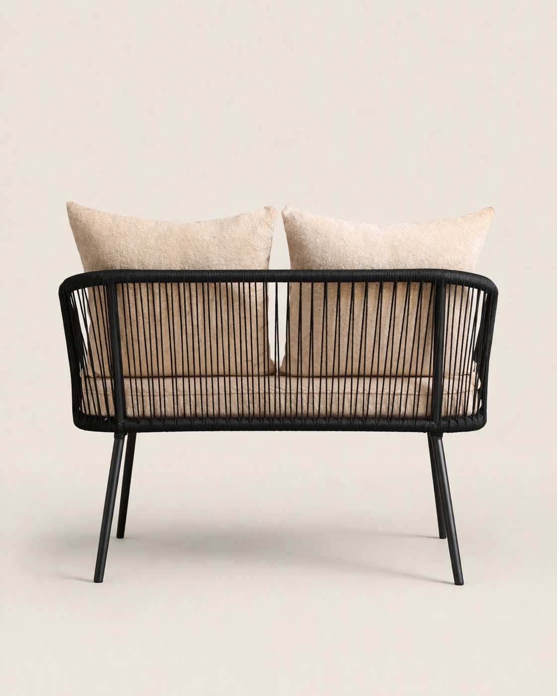 Balcony Seat: Kanga Two-Seater — handcrafted African outdoor by Makey Stays in Kenya (view 3)