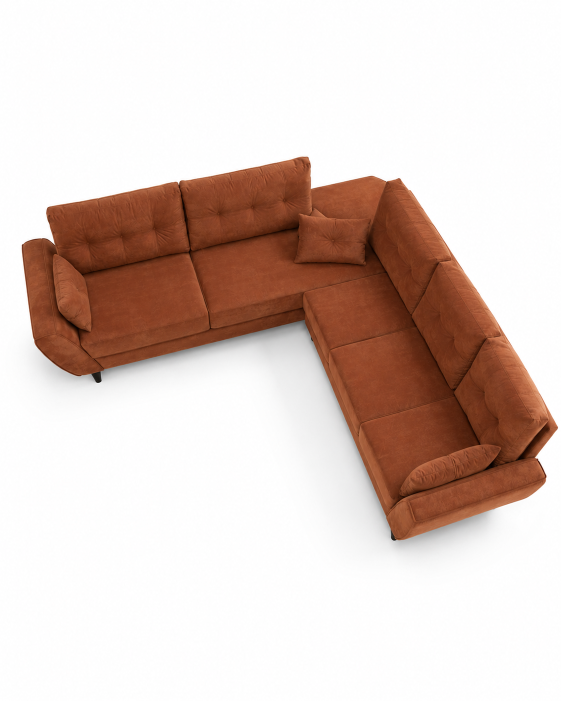 5 Seater Lounge Sofa — handcrafted African furniture by Ojey's design limited in Kenya (view 4)