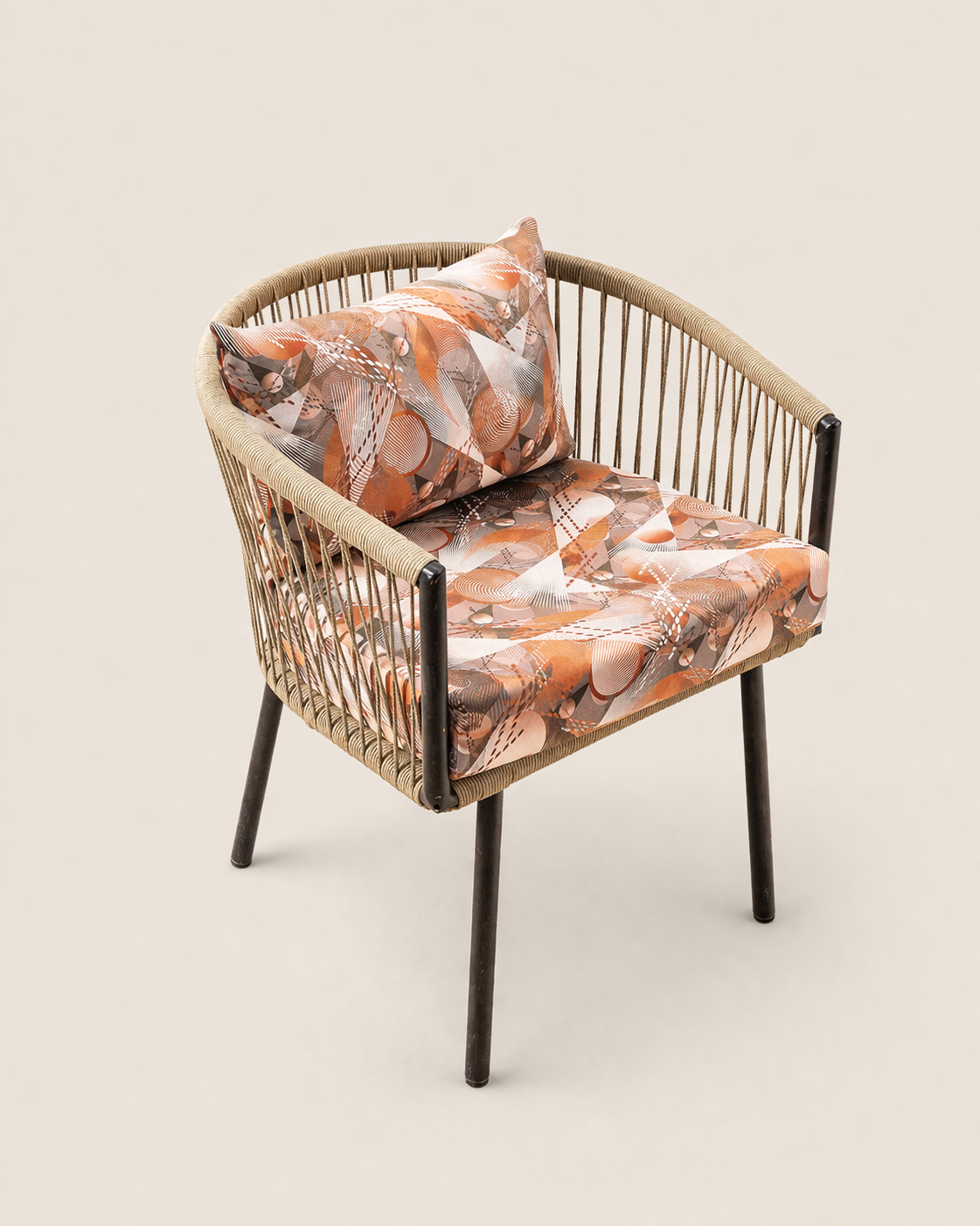 Balcony Seat: Lounge Chair — handcrafted African outdoor by Makey Stays in Kenya