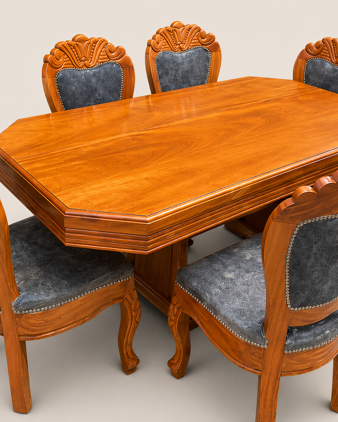 Sankara Dining Set — handcrafted African furniture by Mt sinai in Kenya (view 4)