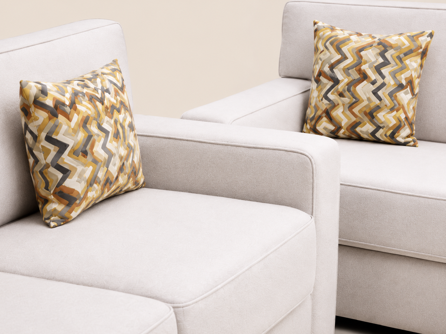 Spring cushion Kipande Sectional — handcrafted African furniture by VINCO TENTS $ SOFAS in Kenya (view 3)