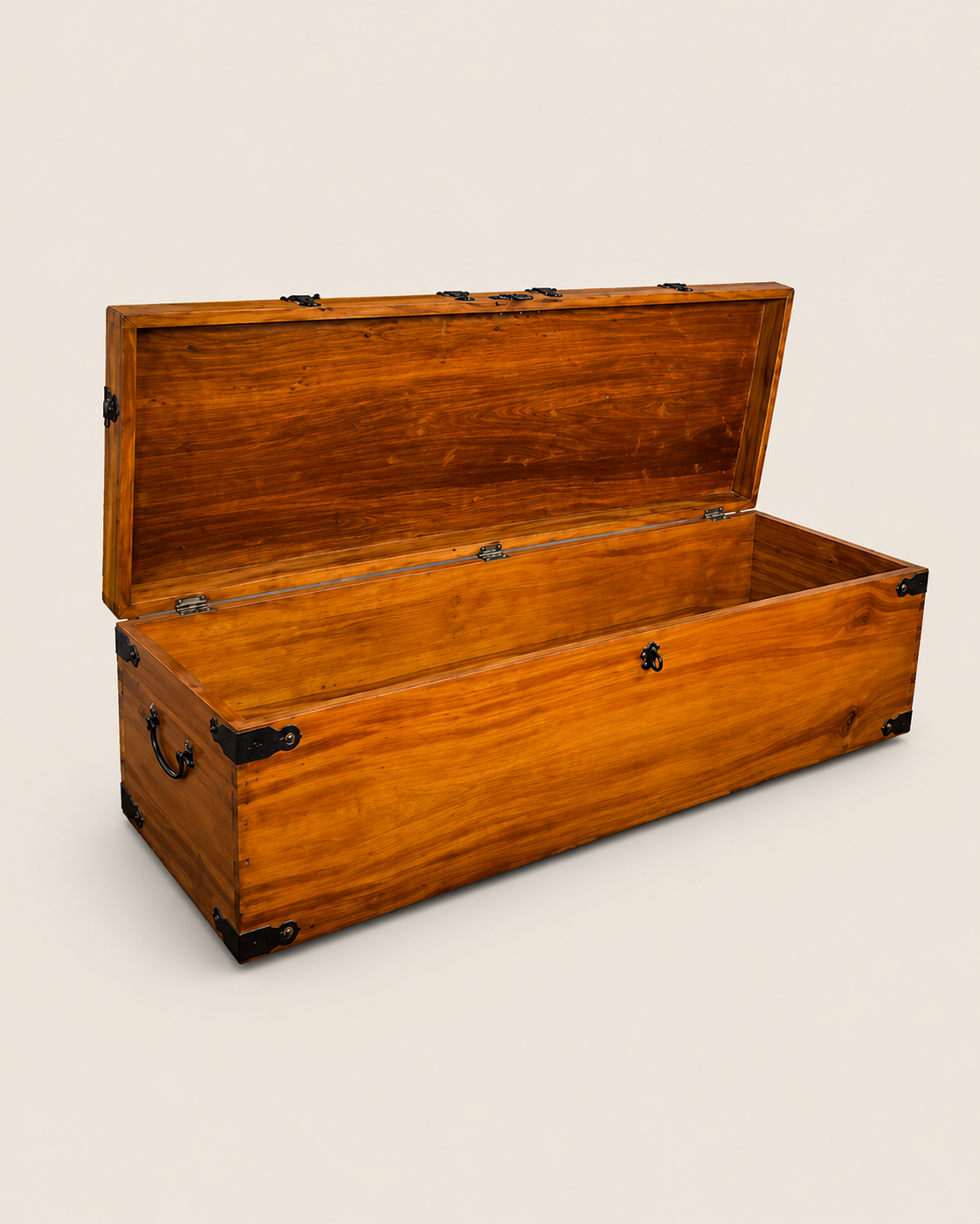Chemi Mahogany Storage Chest — handcrafted African furniture by El Mundo Furniture in Kenya (view 2)