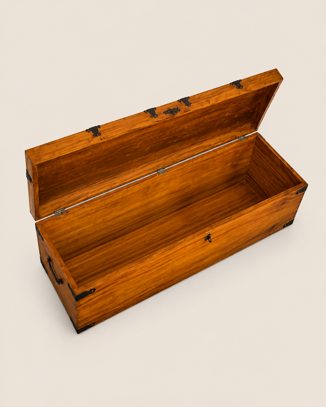 Chemi Mahogany Storage Chest — handcrafted African furniture by El Mundo Furniture in Kenya (view 3)