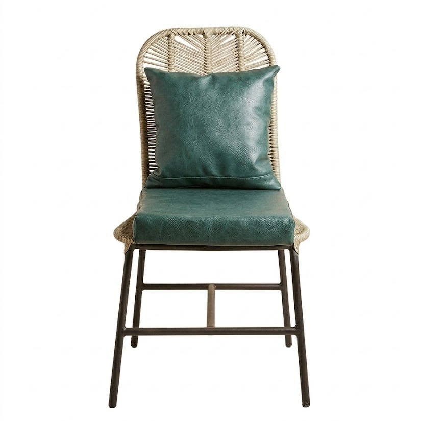 Balcony seat Kiboko Cane — handcrafted African outdoor by Miche Miche in Kenya