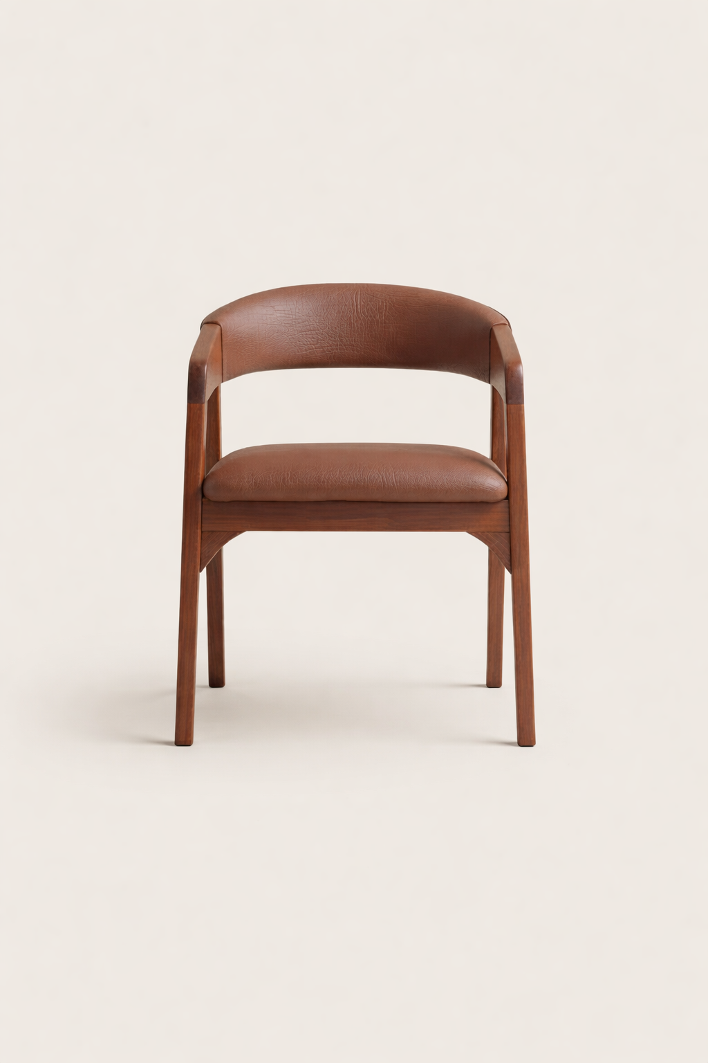 Kaya Curved Mahogany Lounge Chair — handcrafted African furniture by Promising furniture world  in Kenya
