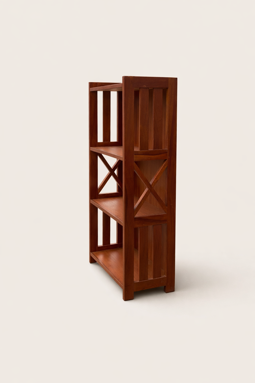 Kikwetu Book Shelf Display — handcrafted African furniture by Zakayo Elgon furniture  in Kenya (view 3)