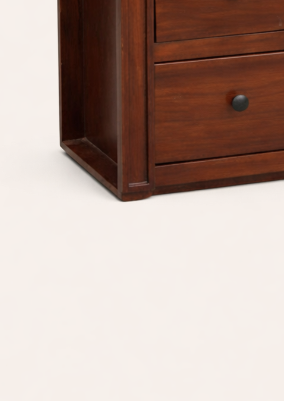 Jua Bedside Drawer — handcrafted African furniture by Promising furniture world  in Kenya (view 3)