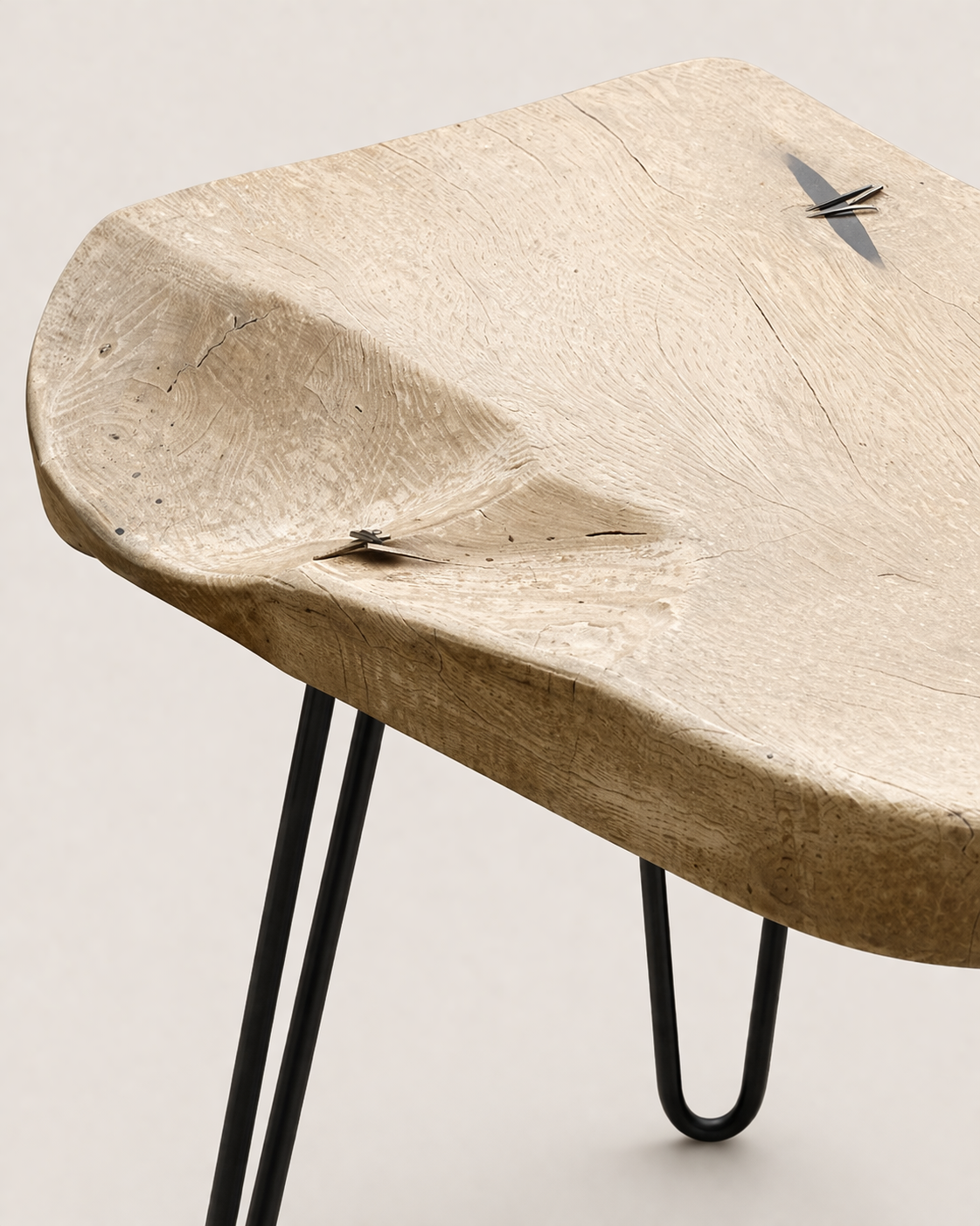 Mbingu Custom Stool — handcrafted African furniture by Oskechi  Furnitures in Kenya (view 4)