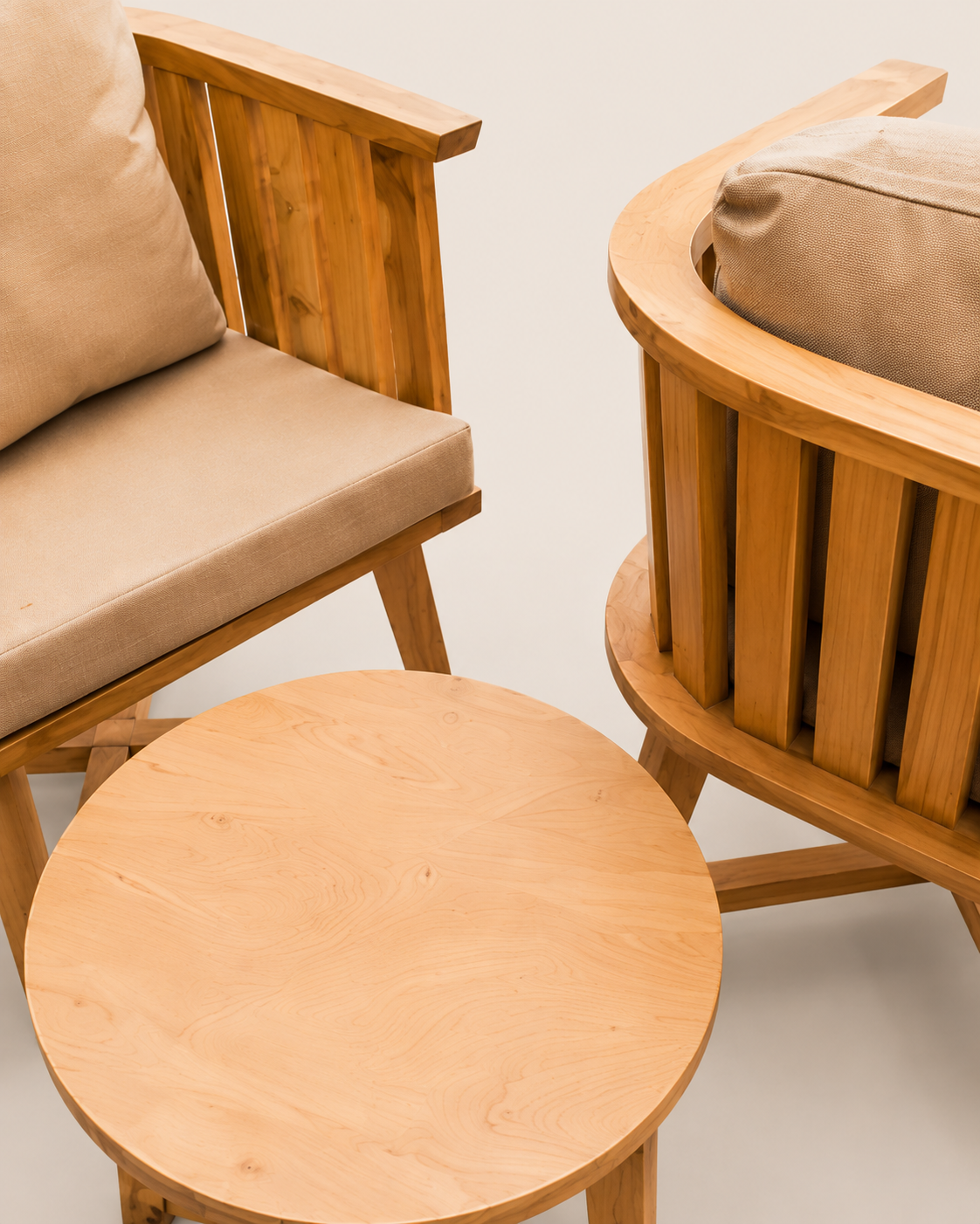 Sintio Patio Lounge Set – Kivuli Embrace — handcrafted African outdoor by Ndekena (pending setup) in Kenya (view 3)