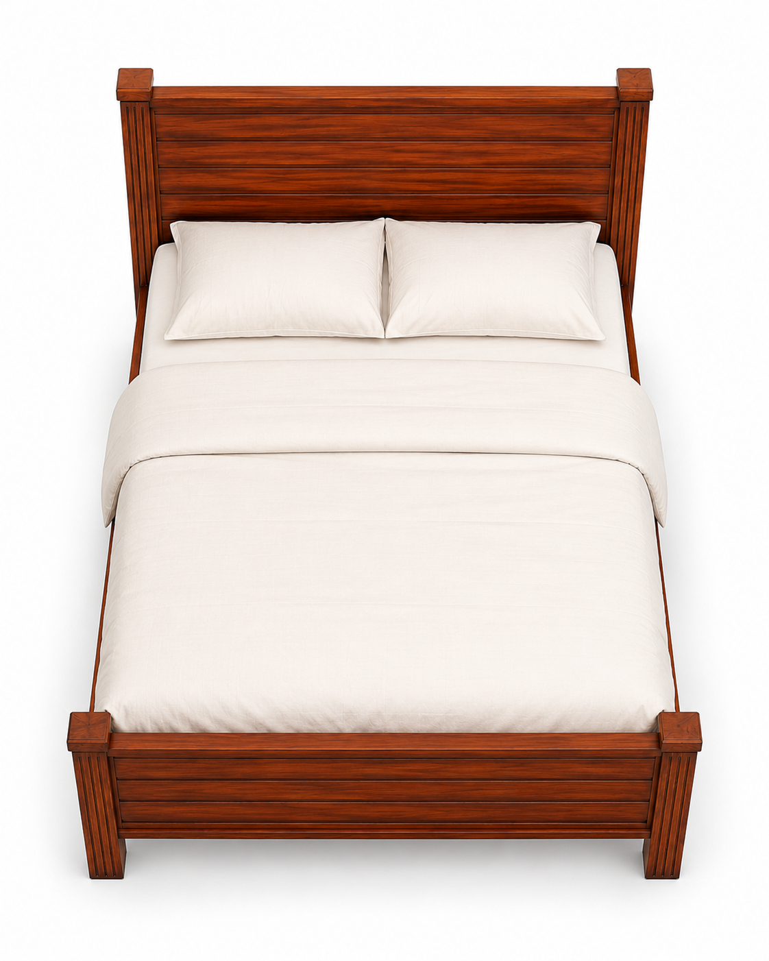 6 by 6 Bini Bedstead — handcrafted African furniture by Vejo furniture  in Kenya (view 2)