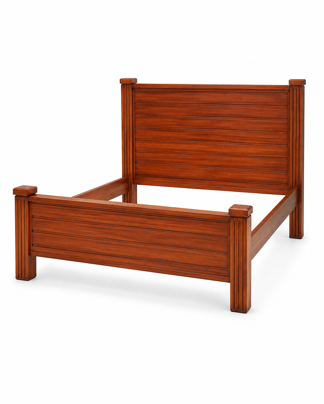 6 by 6 Bini Bedstead — handcrafted African furniture by Vejo furniture  in Kenya (view 3)