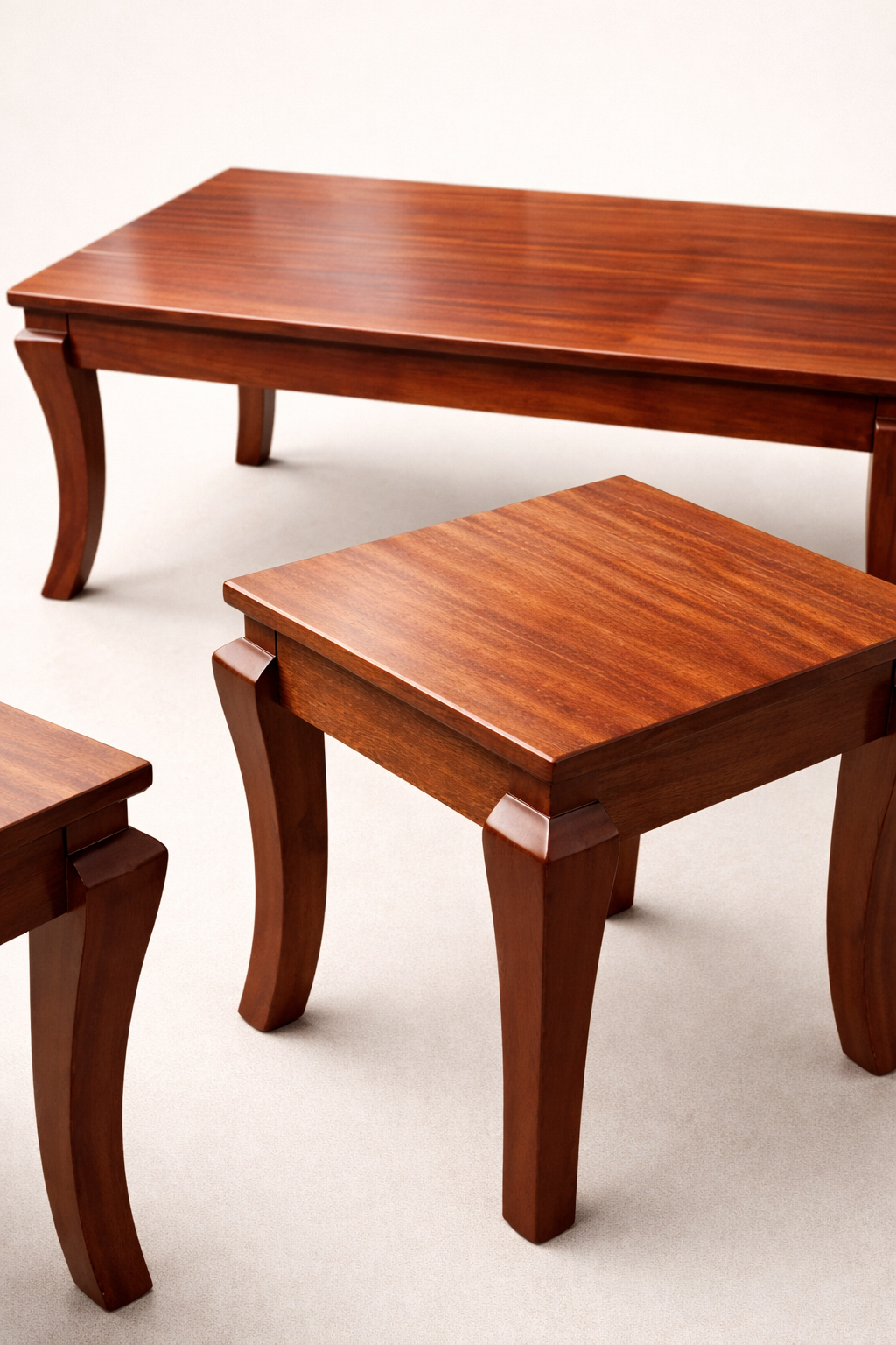 Kikwetu Coffee table Set — handcrafted African furniture by Cobs Furniture and metal works in Kenya (view 4)