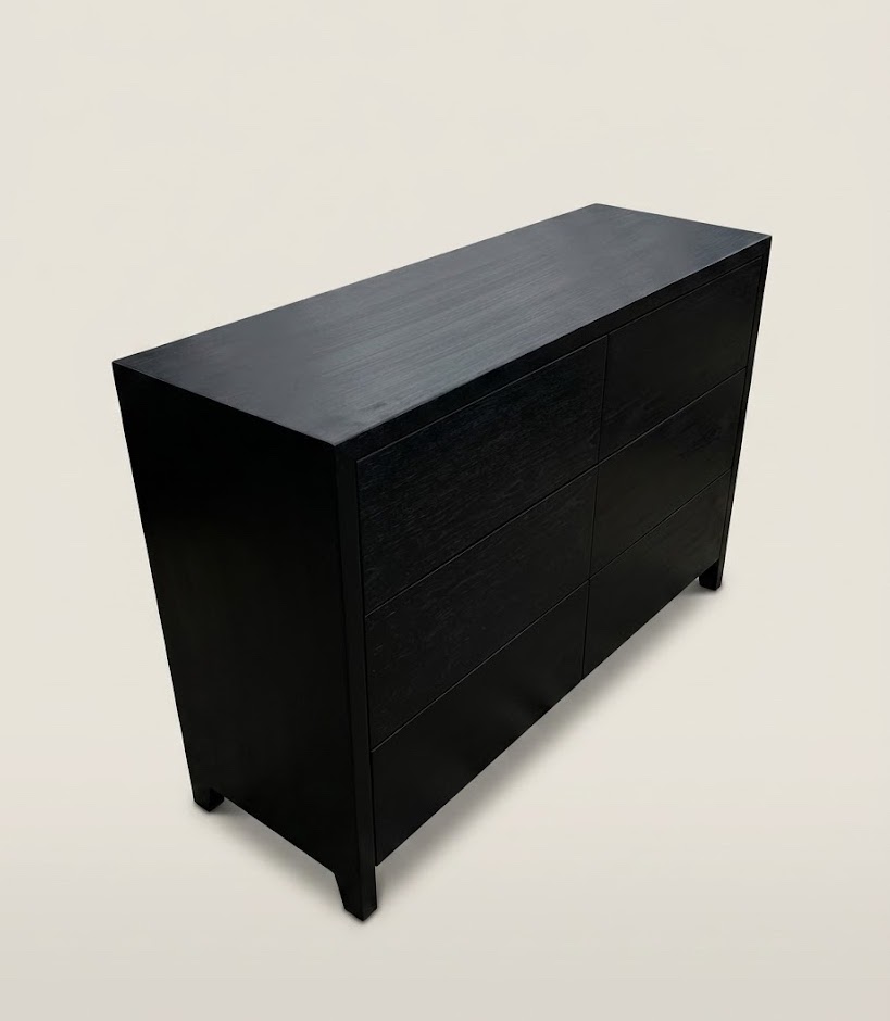 Black Cabinet Kipepeo Storage — handcrafted African furniture by Lebo Furniture &Interior in Kenya (view 4)