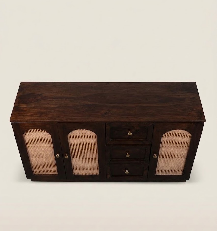 Mbari Carved Buffet Table — handcrafted African furniture by Classic Furniture in Kenya (view 3)