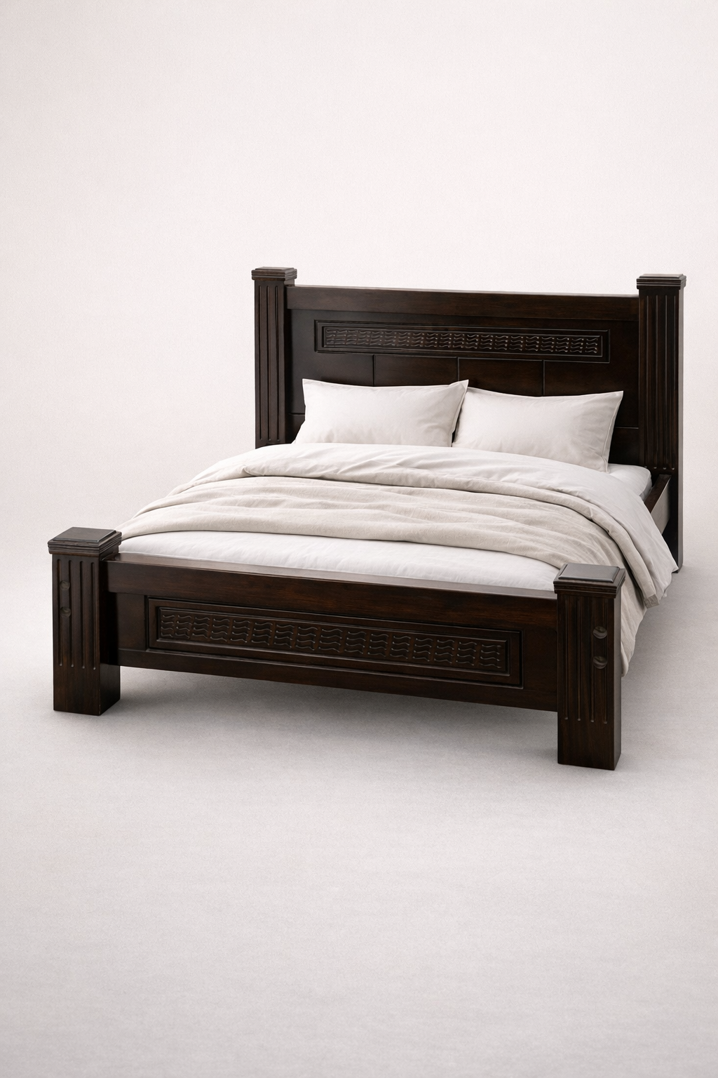 5by6 Bed Kilifi — handcrafted African furniture by Humble furniture  in Kenya