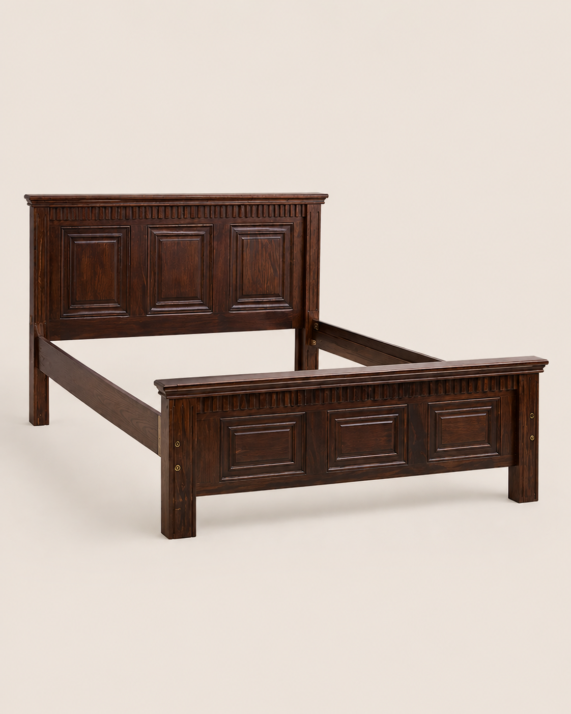 5 by 6 Kasuku Bed — handcrafted African furniture by Woodfolks  in Kenya (view 2)