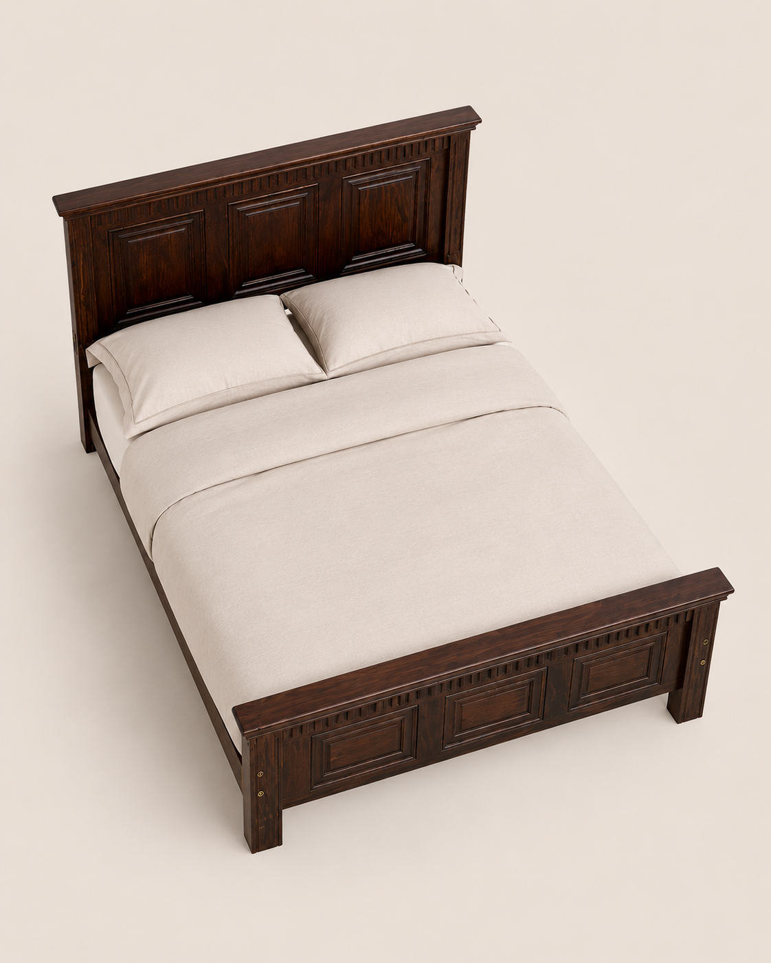 5 by 6 Kasuku Bed — handcrafted African furniture by Woodfolks  in Kenya (view 3)