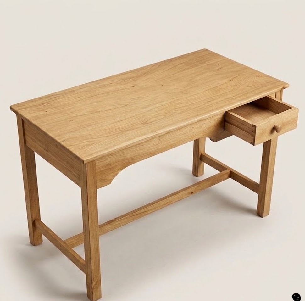 Sionzali Writing Desk — handcrafted African furniture by Neim furniture  in Kenya (view 3)