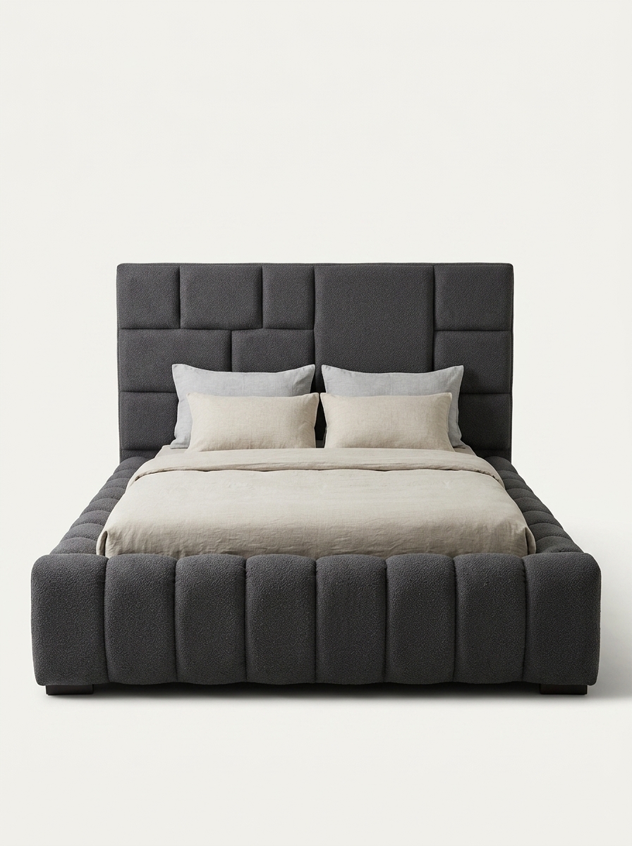 5 by 6 Adumu Bed — handcrafted African furniture by Kemu furniture  in Kenya (view 2)