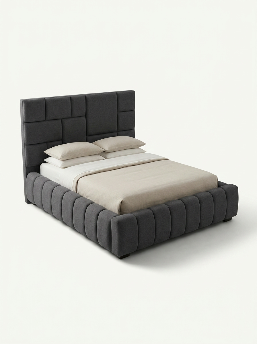 5 by 6 Adumu Bed — handcrafted African furniture by Kemu furniture  in Kenya (view 3)