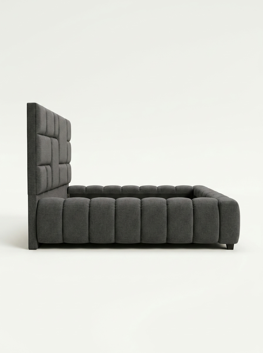 5 by 6 Adumu Bed — handcrafted African furniture by Kemu furniture  in Kenya (view 4)