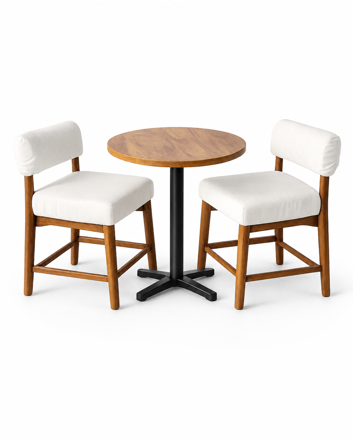 Thiri Bistro Set — handcrafted African outdoor by Kimson furniture  in Kenya