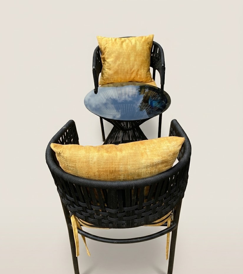 Sankara Balcony Set — handcrafted African outdoor by Mt sinai in Kenya (view 2)