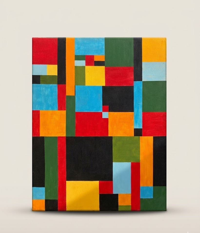 Mother Nature (paint) Msingi Mosaic — handcrafted African furniture by FashonistarGallery in Kenya (view 3)