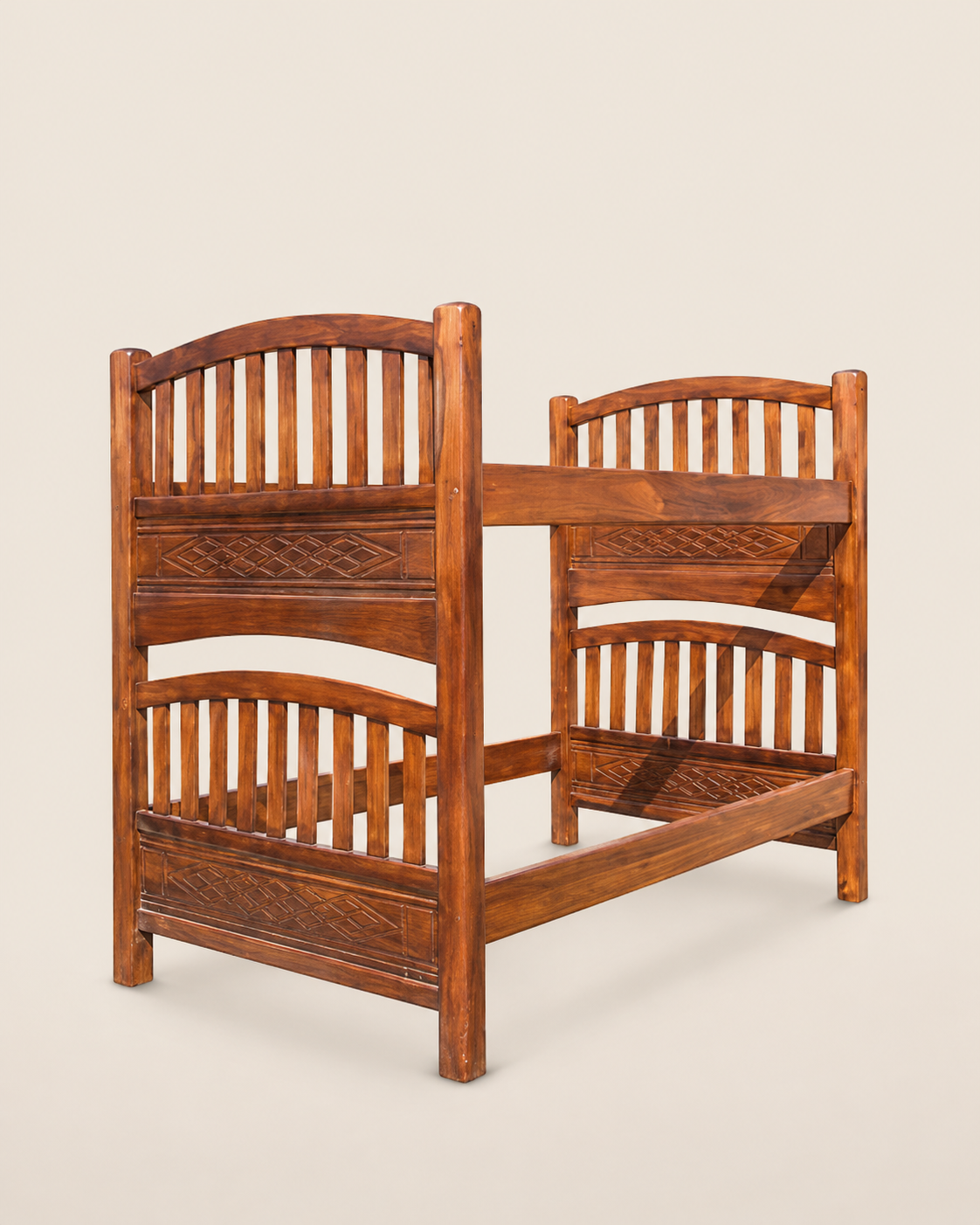 4 by 6 Marula Bunk Bed — handcrafted African furniture by Kim's furniture in Kenya (view 2)