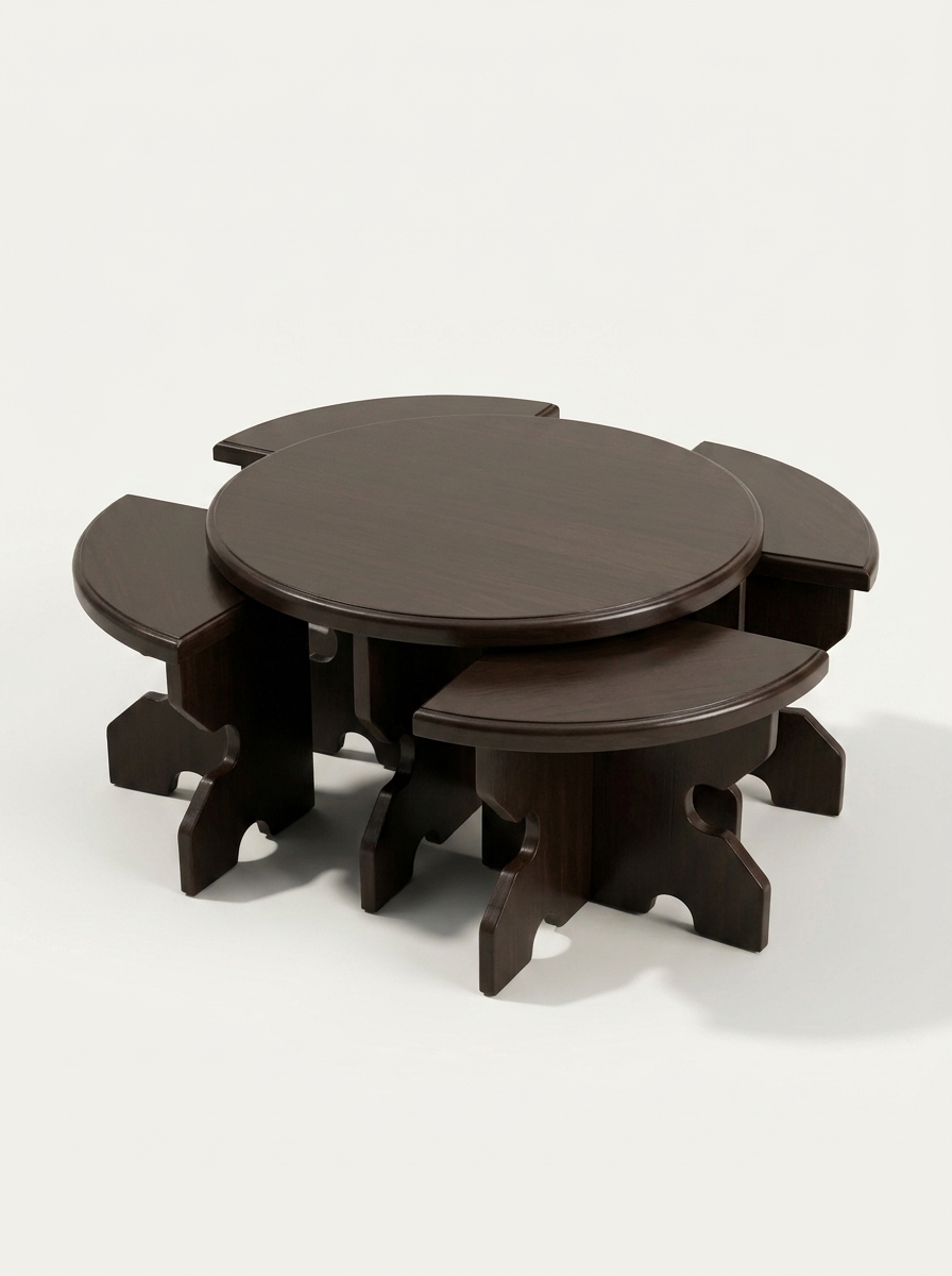 Bahari Ridge Coffee Table — handcrafted African furniture by Glory furniture  in Kenya (view 3)