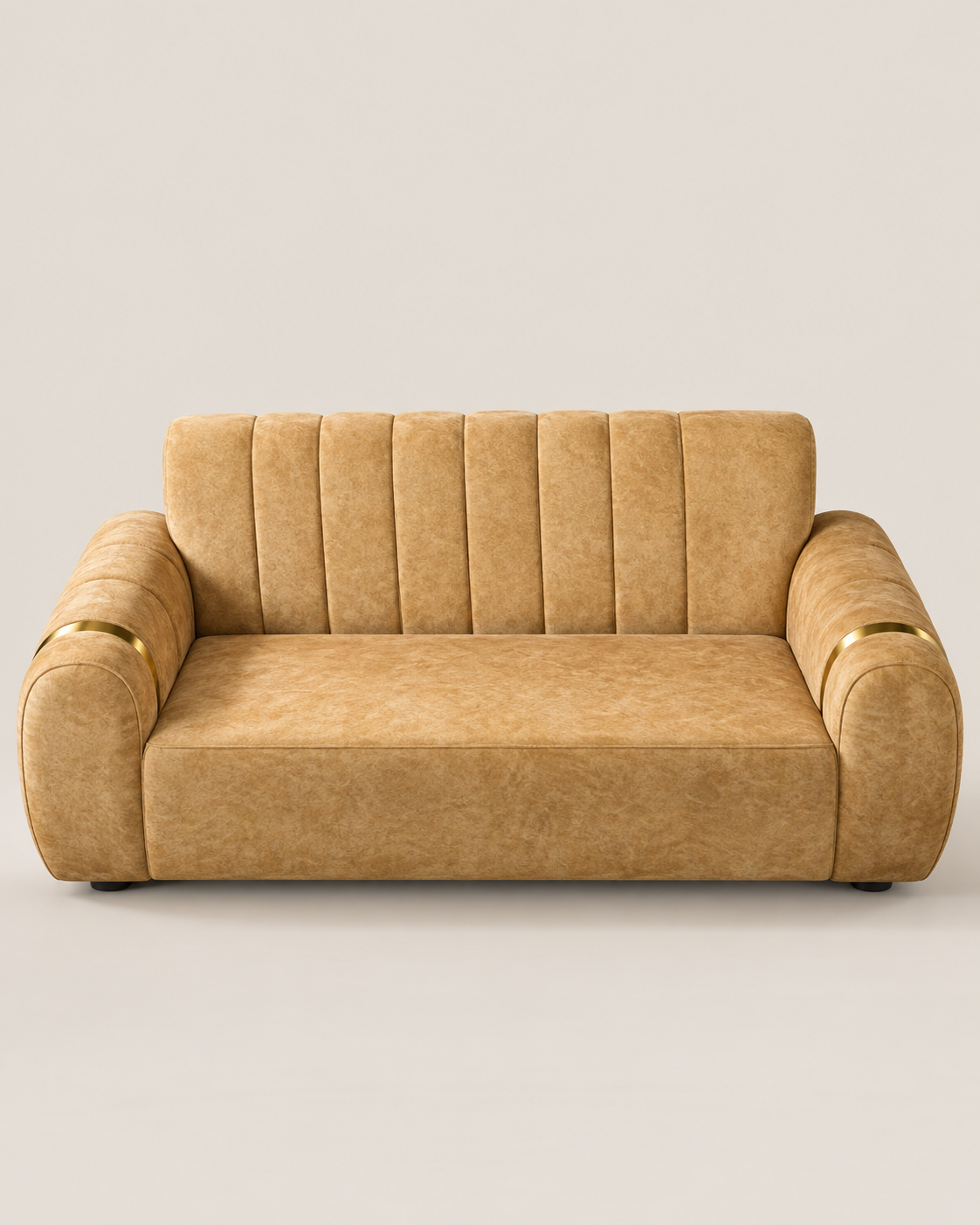 5 Seater Channelled Sofa — handcrafted African furniture by Hi tech furniture  in Kenya (view 3)