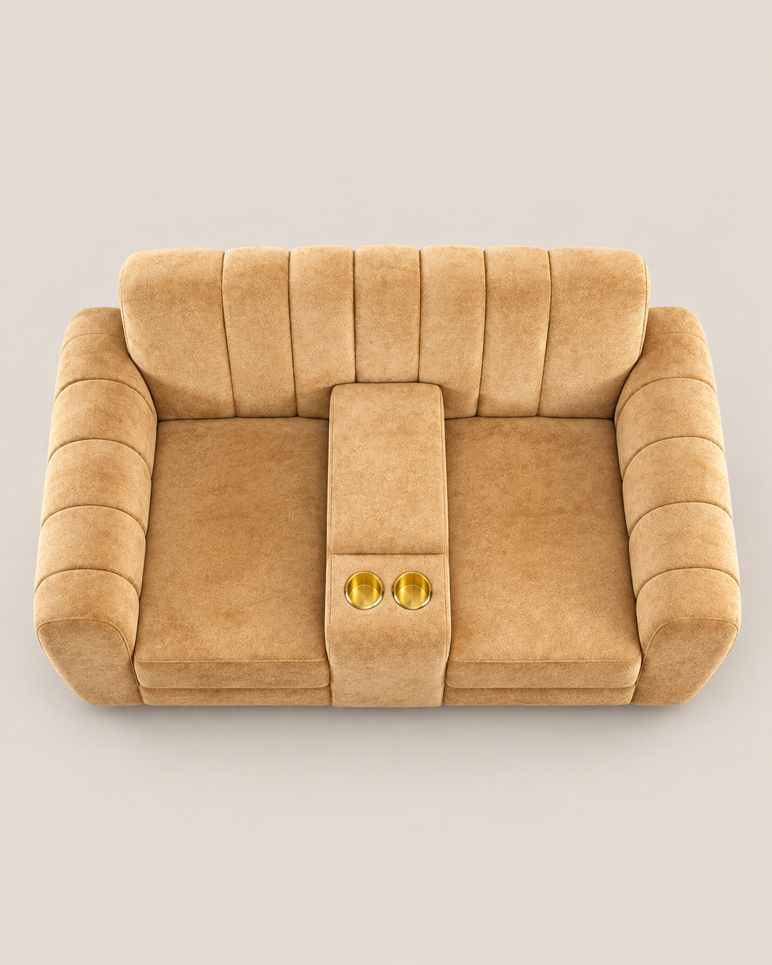 5 Seater Channelled Sofa — handcrafted African furniture by Hi tech furniture  in Kenya (view 5)