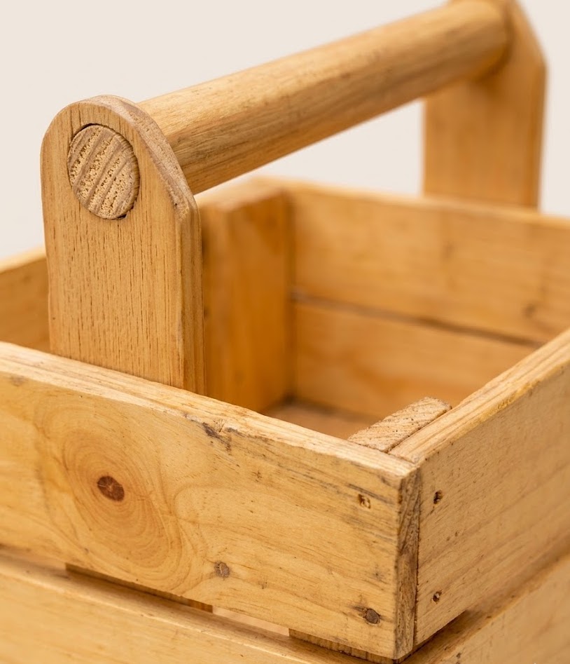 Ceda Utility Crate — handcrafted African furniture by Zawadi designs  in Kenya (view 3)
