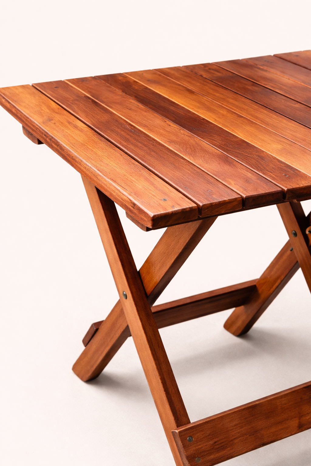 Mbari Folding Table — handcrafted African furniture by Zakayo Elgon furniture  in Kenya (view 3)