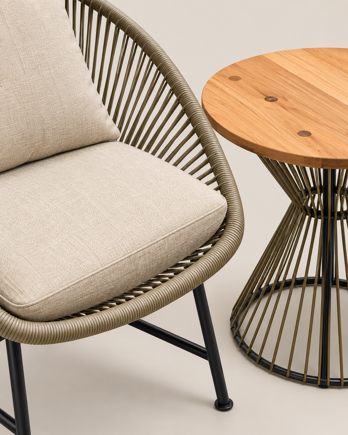 Ofimba Outdoor Chair — handcrafted African outdoor by Eric's furniture  in Kenya (view 4)