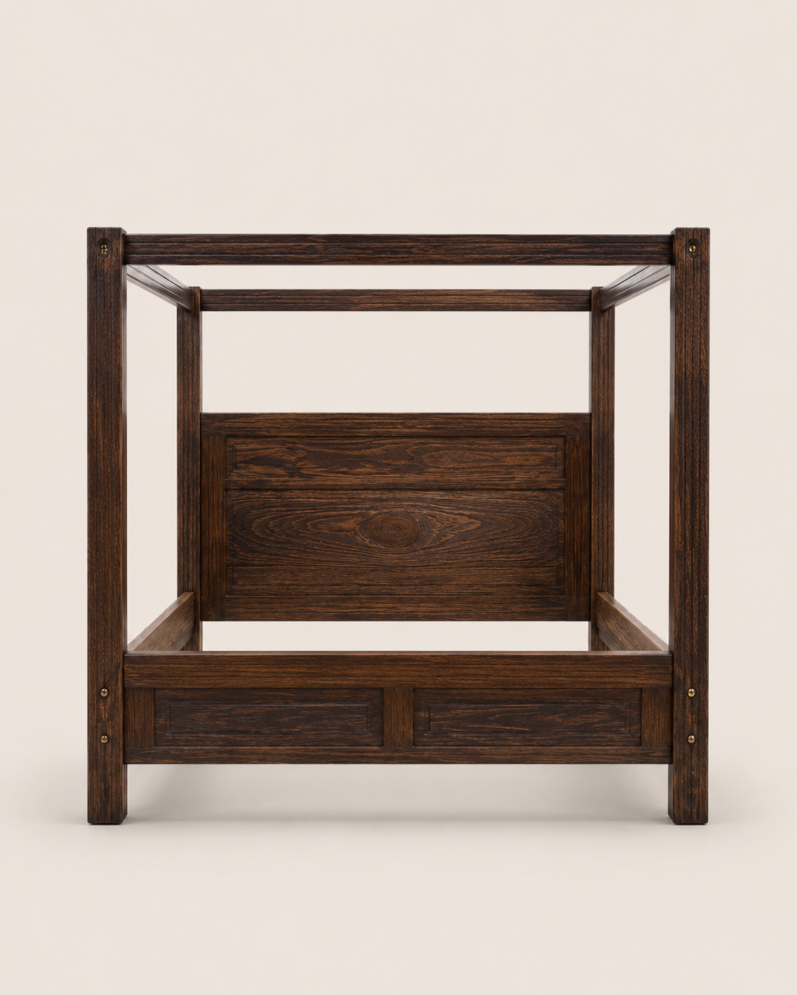 6 by 6 Sungura Four-Poster Bed — handcrafted African furniture by jimpass Nairobi furniture  in Kenya (view 2)