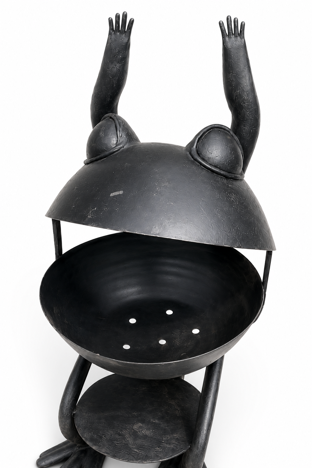 Obaadi Fire Pit — handcrafted African outdoor by Simba hills furniture and metal work in Kenya (view 3)