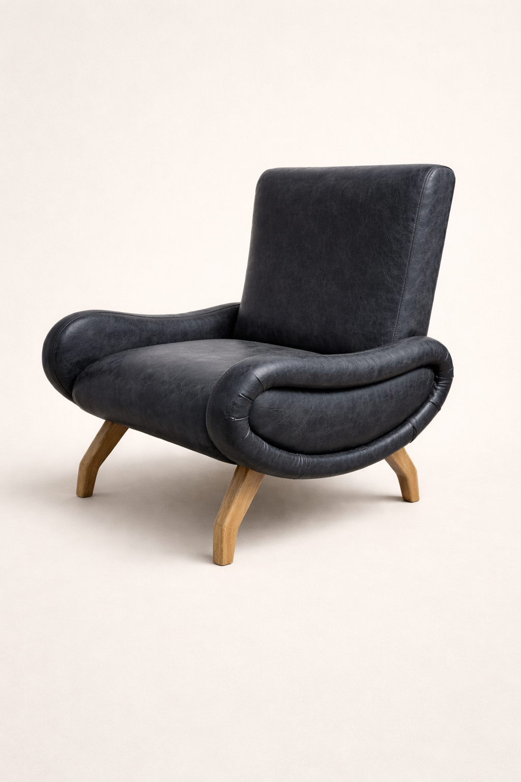 Edo Lounge Armchair — handcrafted African furniture by Global interia furniture in Kenya (view 2)