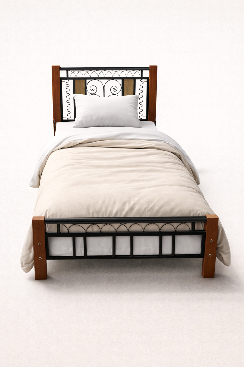Bed 4by6 Uzima Rest — handcrafted African furniture by Zidanekisilu148 in Kenya