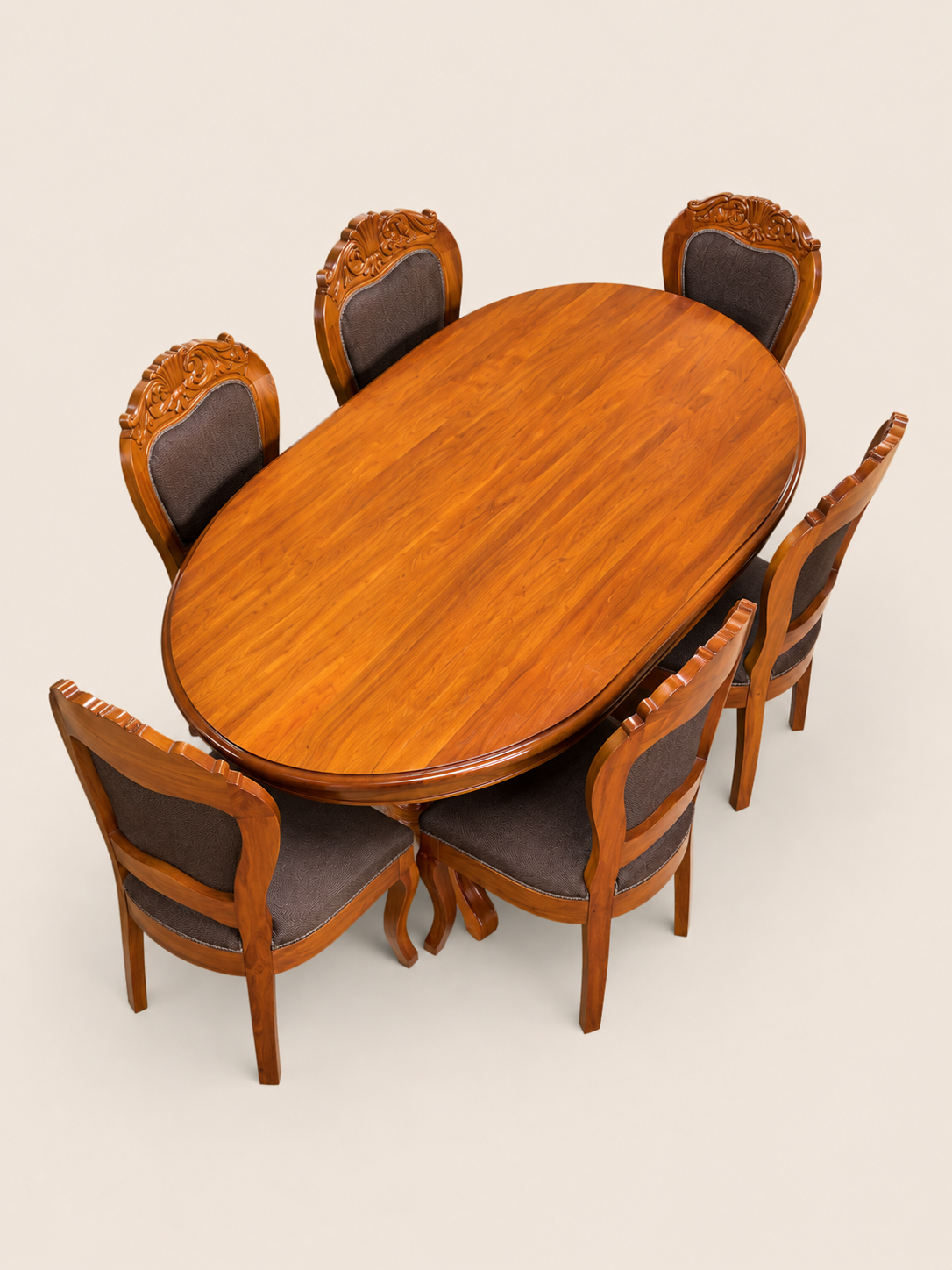 Ddoon Dining Table Set — handcrafted African furniture by mzazi furniture in Kenya (view 2)