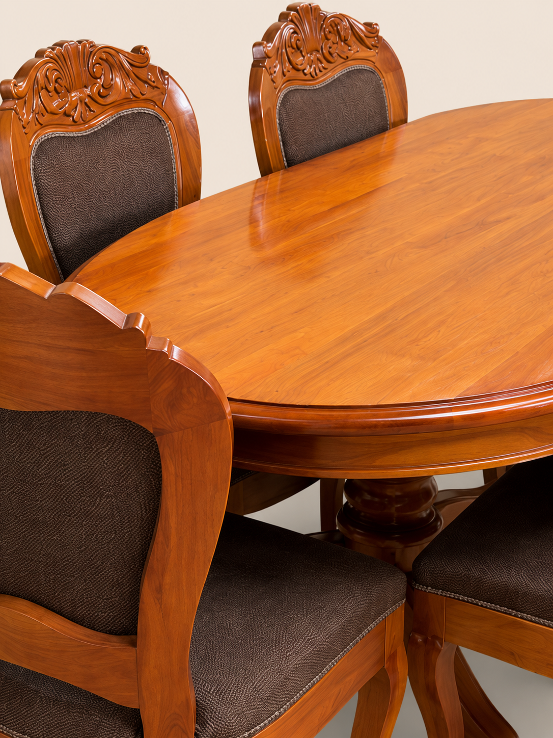 Ddoon Dining Table Set — handcrafted African furniture by mzazi furniture in Kenya (view 3)